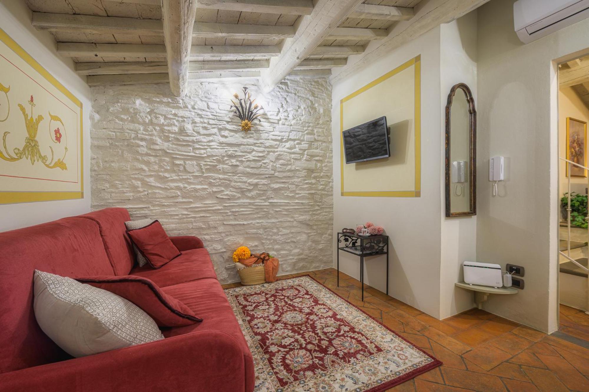 Terrazza Silena, Centro Storico Con Vista Cortona! Appartement Buitenkant foto
